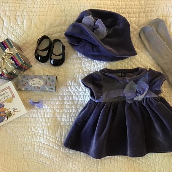 American Girl Bitty Baby Retired Winter Fun Set - Vintage - Picture 1 of 8